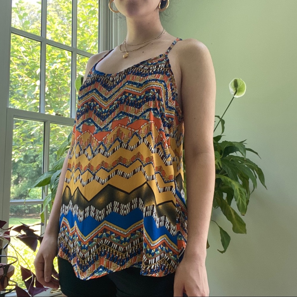 Patterned Tank - Picture 2 of 4